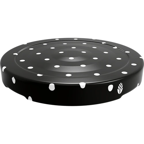 Csavaros tető Ø 43 mm, pöttyös mix - 10 db. - 6