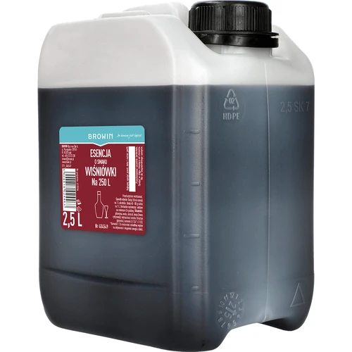Cseresznye ízű esszencia, 2,5 L 250 L kész italhoz - 2