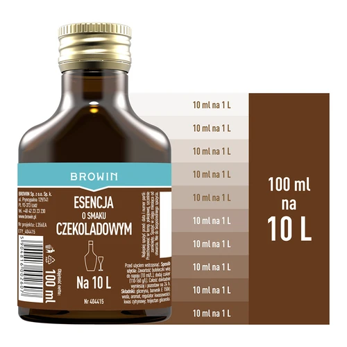 Csokoládéízű esszencia 100 ml 10 L-hez - 4
