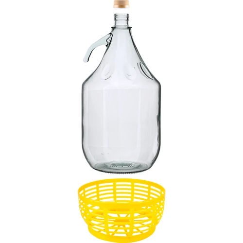 Dama demizson, 5 l, csavaros kupakkal - 2