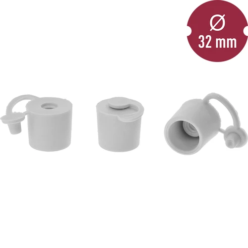 Demizsondugó fi 32 mm – zárókupakkal - 2