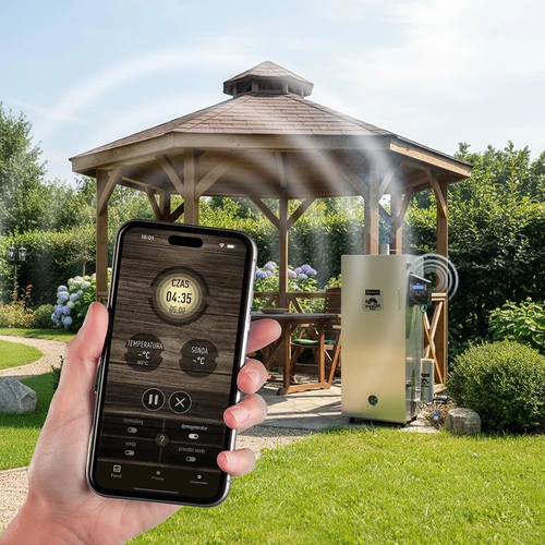 dragON acél füstölő 220 L, IQ – Wi-Fi-s vezérlővel - 12