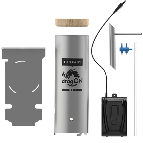 dragON PLYWOOD NATURE 100E elektromos füstölő fűtőmodullal és vezérlőegységgel - 12