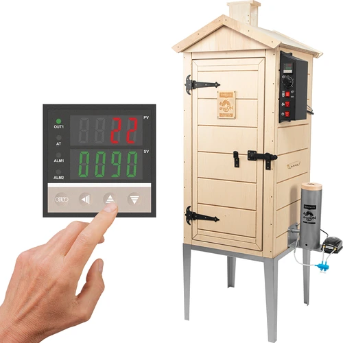 dragON PLYWOOD NATURE 100E elektromos füstölő fűtőmodullal és vezérlőegységgel