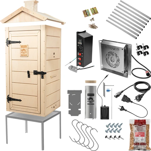 dragON PLYWOOD NATURE 100E elektromos füstölő fűtőmodullal és vezérlőegységgel - 2