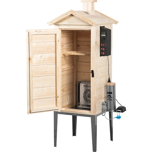 dragON Wood 100E 200 L-es kerti fa füstölő elektromos fűtőmodullal és vezérlővel - 2