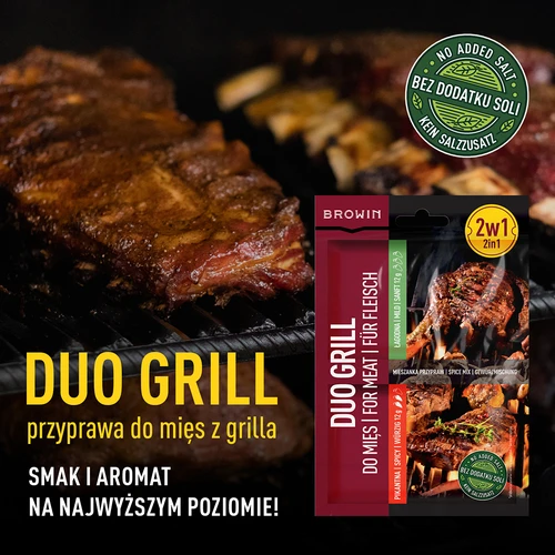 Duo Grill húsokhoz, 2 az 1-ben fűszerkeverék, 2 x 12 g - 5