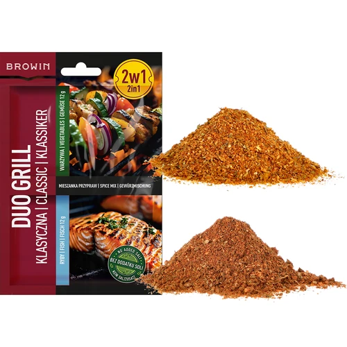 Duo Grill Klasszikus halhoz és zöldségekhez - 2 az 1-ben fűszerkeverék, 2 x 12 g - 3