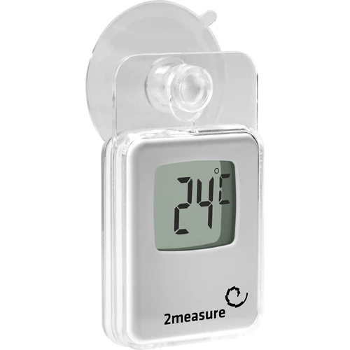 Elektronikus hőmérő tapadókoronggal (-20 °C-tól +50 °C-ig)