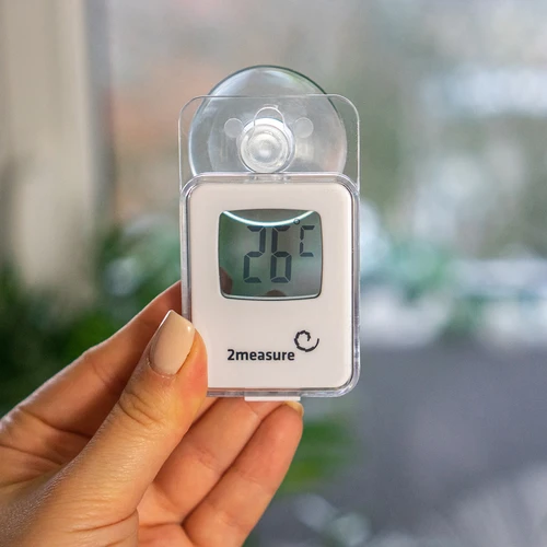 Elektronikus hőmérő tapadókoronggal (-20 °C-tól +50 °C-ig) - 4