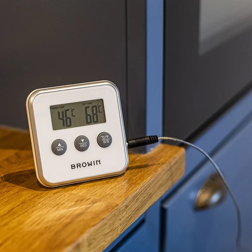 Elektronikus konyhai hőmérő szondával (0°C-tól 250°C-ig) mix - 5