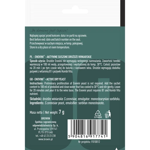 Enovini® borélesztő - 2