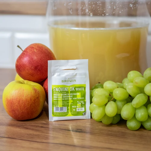 Enovini® OK WHITE - savtartalmat csökkentő borélesztő 7 g - 6