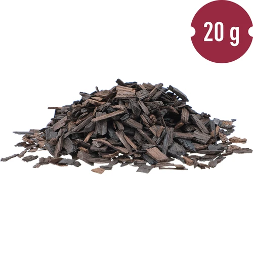 Erősen pörkölt tölgyfaforgács, 20 g - 4