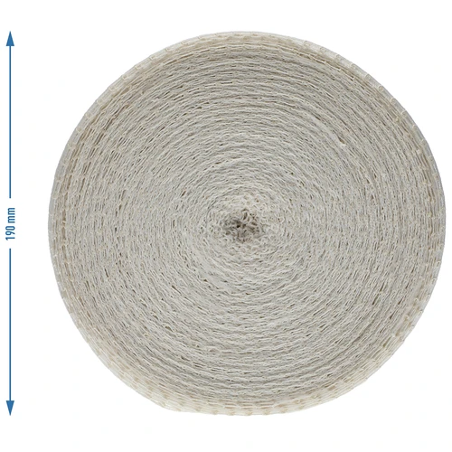 Fehér húsháló, 12,5 cm x 50 m, 220°C-ig hőálló - 4