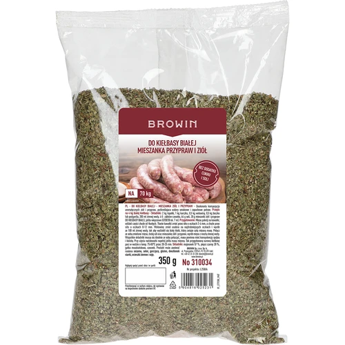 Fehér kolbászhoz - fűszer- és zöldfűszerkeverék, 350g