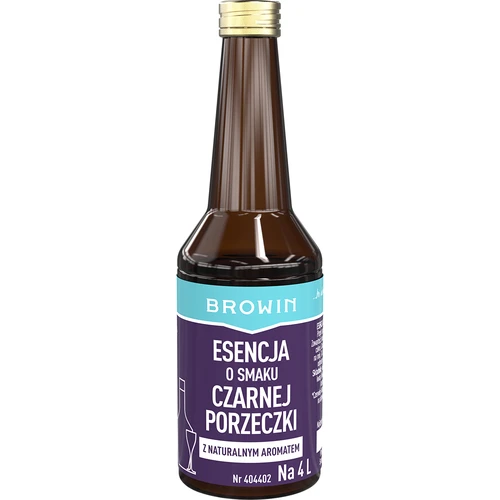 Feketeribizli ízű esszencia természetes aromával 4 L-hez - 40 ml