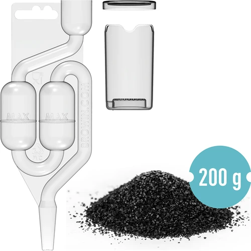 Fermentációs szagelnyelő Maxi kotyogóval és szénnel - 2