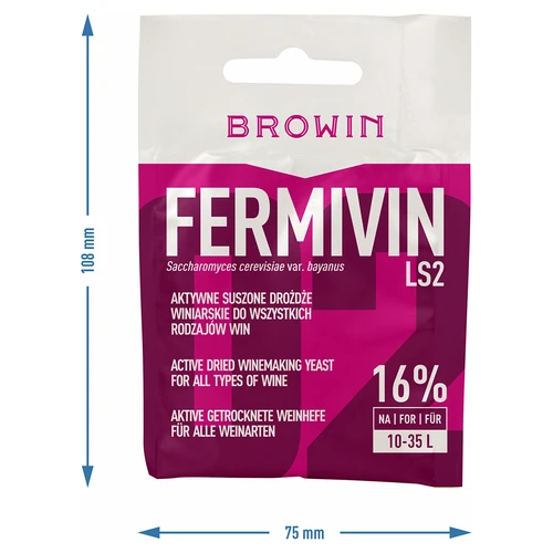 Fermivin LS2 borélesztő, 7 g - 3