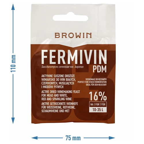 Fermivin PDM borélesztő, 7 g - 3