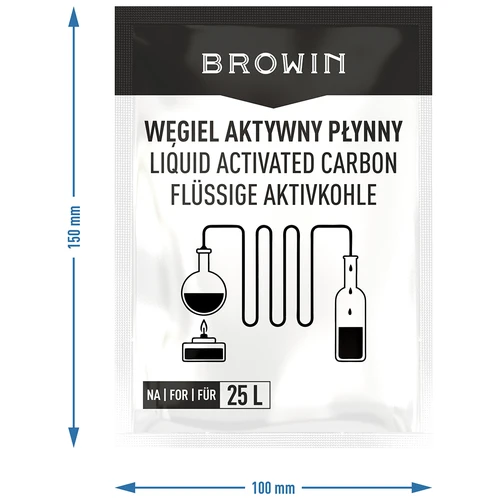 Folyékony aktív szén 25 L-hez, 140 g - 3