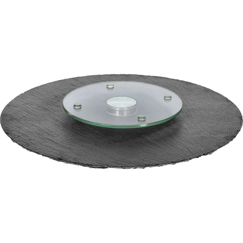 Forgatható pala tálalótálca Ø30 cm - 7
