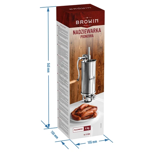 Függőleges kolbásztöltő 4 kg - 11