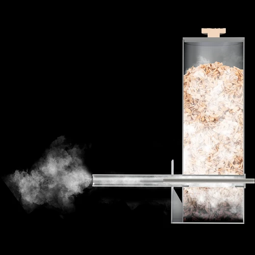 Füstölő/grillező faapríték, 70% éger + 30% bükk, 450 g, 2. osztály - 10