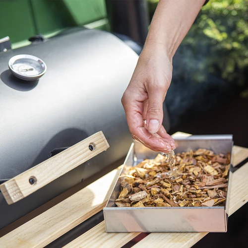 Füstölő/grillező faapríték, 70% éger + 30% bükk, 450 g, 2. osztály - 7
