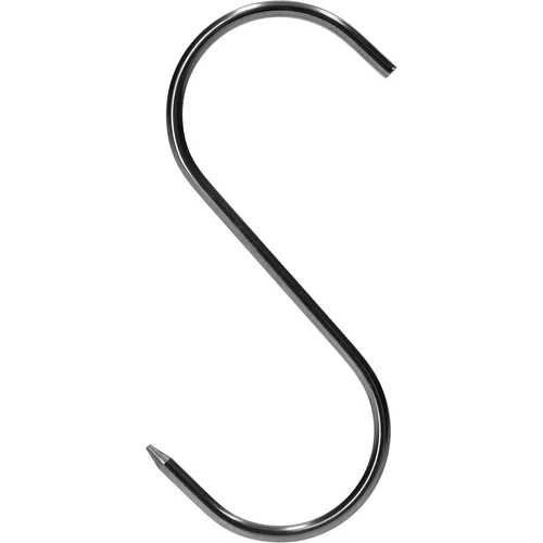 Füstölő horgok – S-alakú, kihegyezett, 3 mm x 100 mm, 5 db - 4
