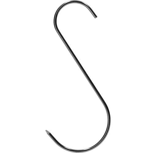 Füstölő kampók – S alakú, élezett, 3 mm x 150 mm, 15 db - 4