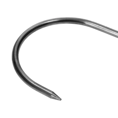 Füstölőkampók - S alakú, élezett, 4 mm x 150 mm, 5 db - 5