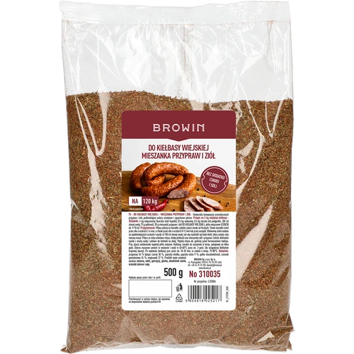 Fűszer- és zöldfűszer-keverék Parasztkolbászhoz, 500 g