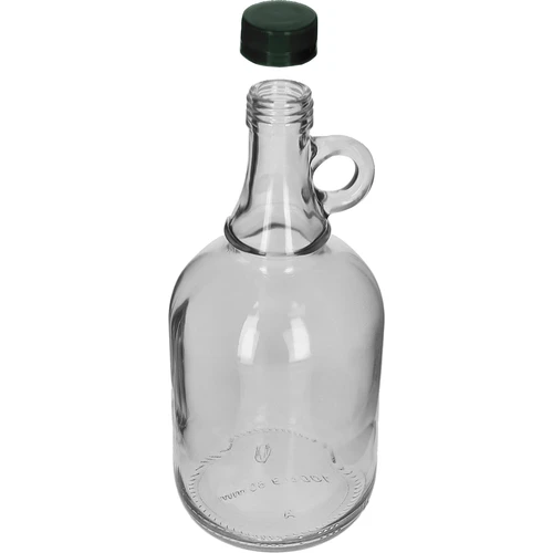 Gallone 1L palack, fonott borítás nélkül, csavaros kupakkal - 2