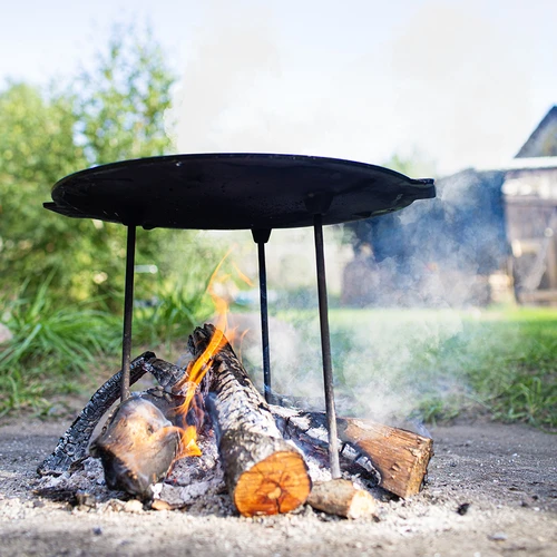 Grillserpenyő, öntöttvas, Ø 44 cm - 17