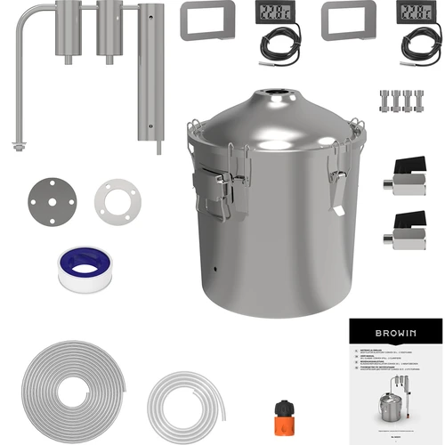 hawkSTILL 1.0 CONVEX 30L- 2 leválasztó tartály - 3