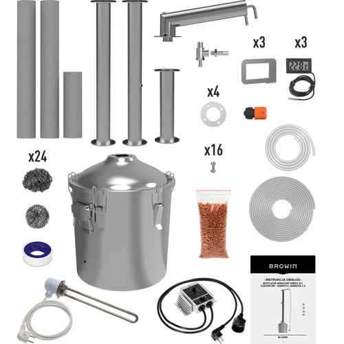 Hawkstill Aabratek 1.0 elektromos lepárló, 30 L - 2