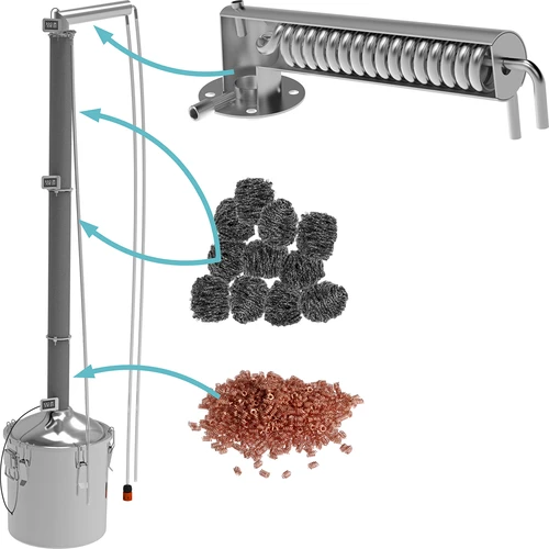 Hawkstill Aabratek 1.0 elektromos lepárló, 30 L - 3