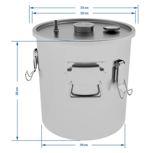 Házi füstölő 5 kg - 7