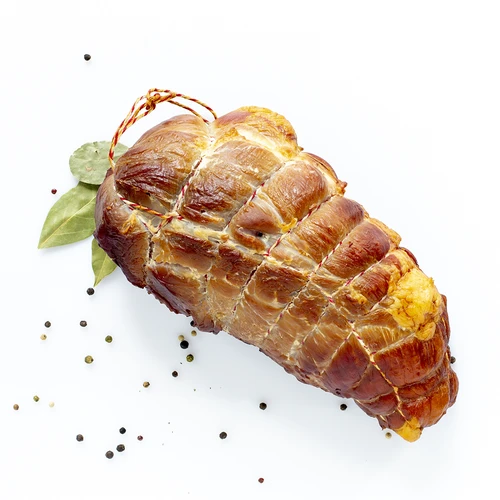 Hentesipari kötöző cérna, piros-fehér, pamut (240°C), 55 m - 5