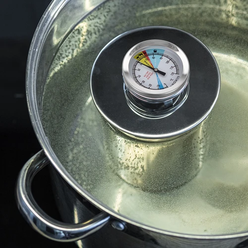 Hőmérő 1,5 kg-os és 3 kg-os sonkafőzőhöz (0 °C-tól +120 °C-ig) 12,5 cm - 5