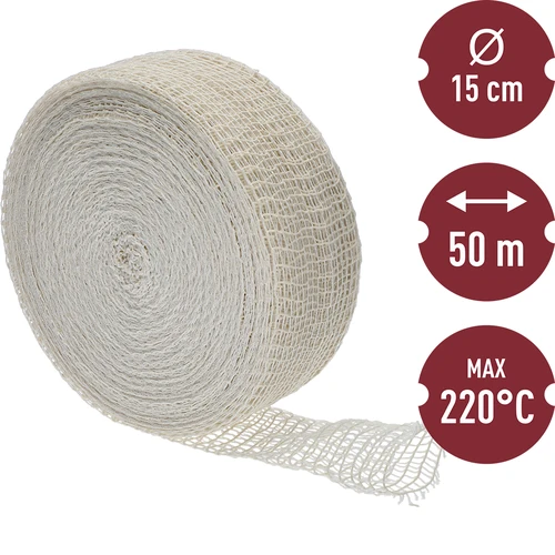 Húsháló 15 cm x 50 m méretű, 220°C-ig hőálló - 3