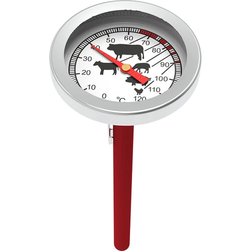 Húshőmérő sütéshez (0°C-tól +120°C-ig) 12,5 cm - 3
