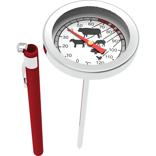 Húshőmérő sütéshez (0°C-tól +120°C-ig) 12,5 cm - 4