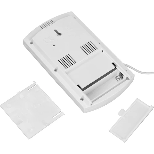 Időjárás-állomás – elektronikus, szondás, fehér - 4