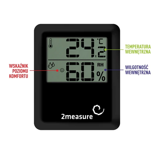 Időjárás-állomás – elektronikus, vezeték nélküli, fekete - 4