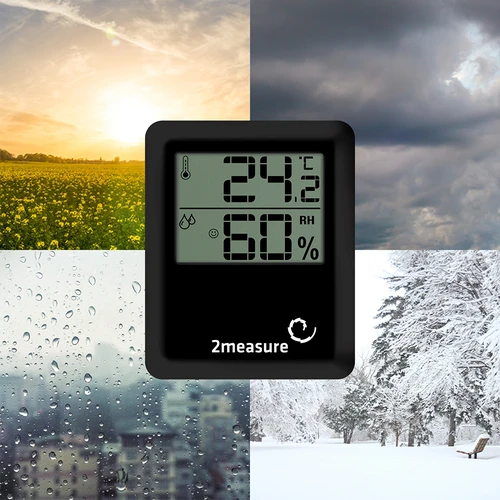 Időjárás-állomás – elektronikus, vezeték nélküli, fekete - 10