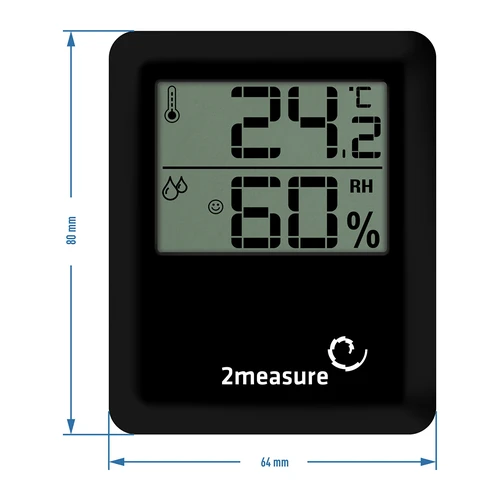 Időjárás-állomás – elektronikus, vezeték nélküli, fekete - 6