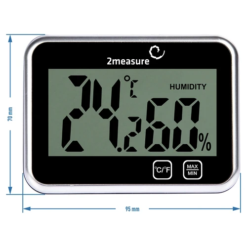 Időjárás-állomás – elektronikus, vezeték nélküli, fekete - 7