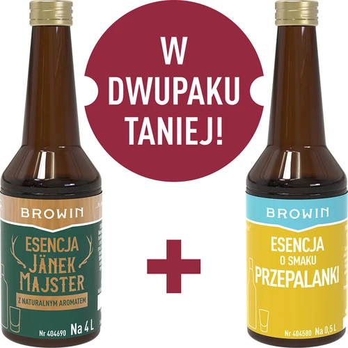 Jänek Majster eszenciakészlet 40 ml + Przepalanka 40 ml - 3